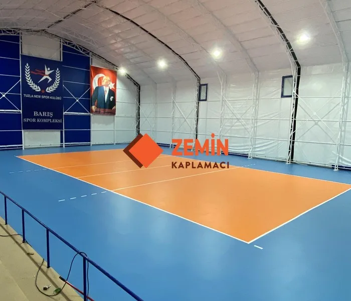 Fiba onaylı pvc spor zemin kaplama modeller görsel 5