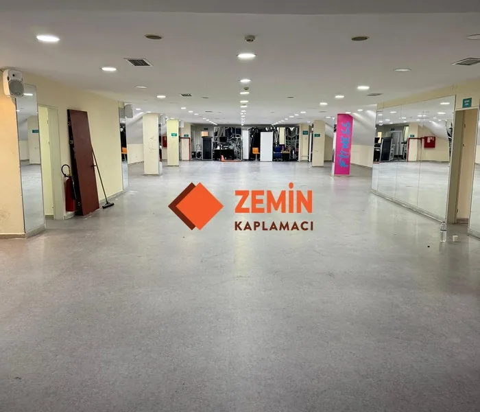 Fitnes salonu pvc yer kaplayan firma