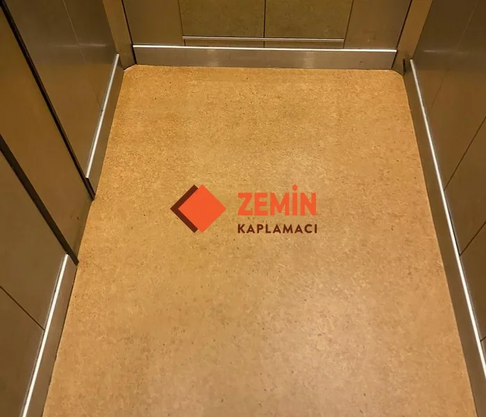 Asansör pvc zemin kaplaması
