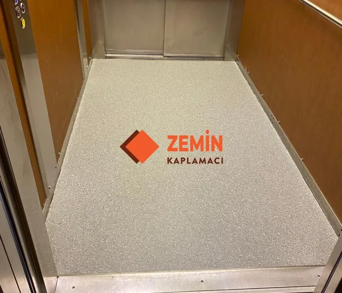 Asansör pvc zemin kaplaması görsel 6