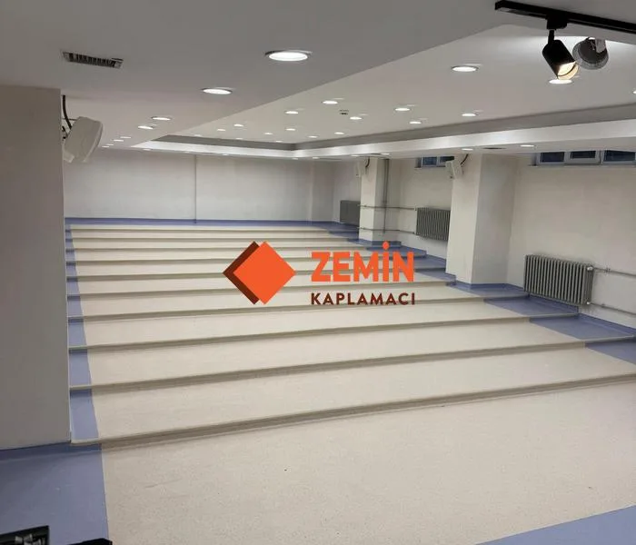 Okul konferans salon pvc Yer kaplama Fiyatları görsel 4
