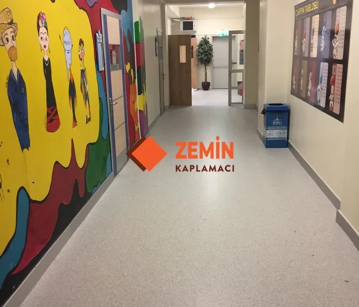 Okul Pvc Zemin Kaplama görsel 3