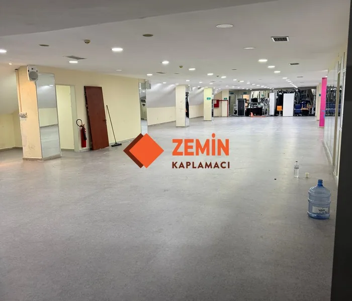 Fitnes salonu pvc zemin kaplayan firma